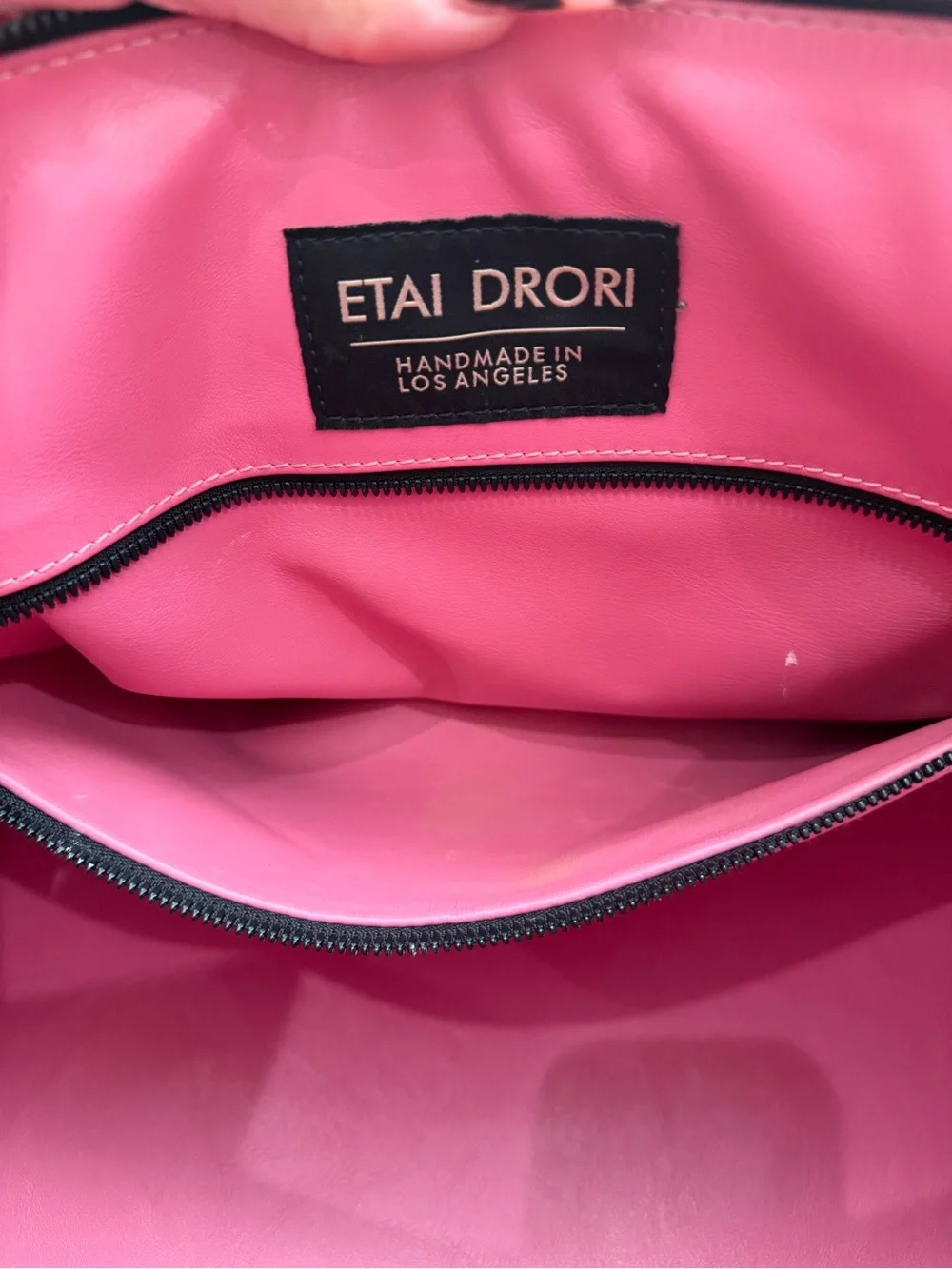 Custom Louis Vuitton beach towel duffle bag by designer Etai Drori